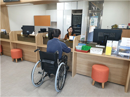 안내데스크 사진